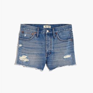 Madewell relaxed denim short in Homecrest wash, size 27 (runs large)